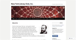 Desktop Screenshot of nylibraryclub.org